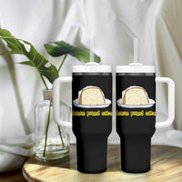 Lemon Pound Cake Funny Meme Tumbler With Handle Viral Edgy Hip Hop Humor Parody Gift for Rap Fans