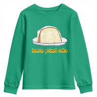 Lemon Pound Cake Funny Meme Youth Sweatshirt Viral Edgy Hip Hop Humor Parody Gift for Rap Fans