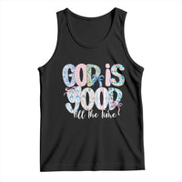 God Is Good All The Time Coquette Christian Faith Tank Top Floral Patchwork Aesthetic Bow Cute Religious Gift