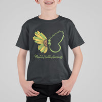 Mental Health Matters T Shirt For Kid Mental Health Awareness Butterfly Its Okay To Not Be Okay - Wonder Print Shop