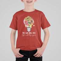 Mental Health Matters T Shirt For Kid The Sun Will Rise We Will Try Again Mental Health Support - Wonder Print Shop
