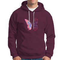 Mental Health Matters Hoodie Be Kind Mental Health Matters Floral Butterfly Motivational Mental Health Awareness - Wonder Print Shop
