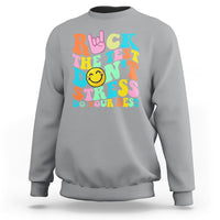 Funny Teacher Sweatshirt Teachers Rock The Test Don't Stress Just Do Your Best Funny Testing Day - Wonder Print Shop