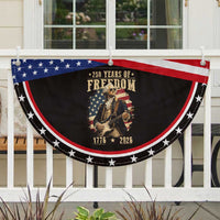 250 Years of Freedom George Washington Rock Star Patriotic Fan Flag Funny Electric Guitar Player Vintage American Flag 1776 to 2026 Semiquincentennial