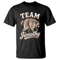 Team Jimothy Funny Viral Seattle Raccoon Legend T Shirt Trash Panda Meme Vintage Sports Style Graphic
