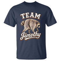 Team Jimothy Funny Viral Seattle Raccoon Legend T Shirt Trash Panda Meme Vintage Sports Style Graphic