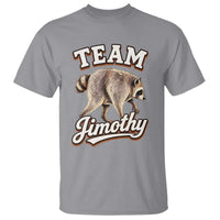 Team Jimothy Funny Viral Seattle Raccoon Legend T Shirt Trash Panda Meme Vintage Sports Style Graphic