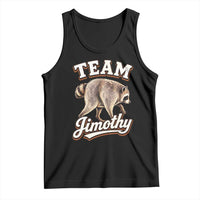 Team Jimothy Funny Viral Seattle Raccoon Legend Tank Top Trash Panda Meme Vintage Sports Style Graphic