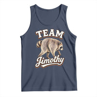 Team Jimothy Funny Viral Seattle Raccoon Legend Tank Top Trash Panda Meme Vintage Sports Style Graphic