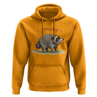Cute Watercolor Viral Jimothy the Raccoon Hoodie Viral Seattle Trash Panda Meme