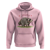 Cute Watercolor Viral Jimothy the Raccoon Hoodie Viral Seattle Trash Panda Meme