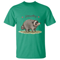 Cute Watercolor Viral Jimothy the Raccoon T Shirt Viral Seattle Trash Panda Meme