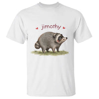 Cute Watercolor Viral Jimothy the Raccoon T Shirt Viral Seattle Trash Panda Meme