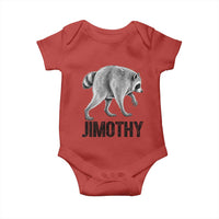 Viral Seattle Jimothy the Raccoon Baby Onesie Vintage Trash Panda Meme Graphic