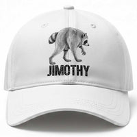 Viral Seattle Jimothy the Raccoon Baseball Cap Vintage Trash Panda Meme Graphic