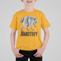 Viral Seattle Jimothy the Raccoon T Shirt For Kid Vintage Trash Panda Meme Graphic