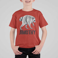 Viral Seattle Jimothy the Raccoon T Shirt For Kid Vintage Trash Panda Meme Graphic