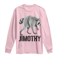 Viral Seattle Jimothy the Raccoon Long Sleeve Shirt Vintage Trash Panda Meme Graphic