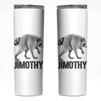 Viral Seattle Jimothy the Raccoon Skinny Tumbler Vintage Trash Panda Meme Graphic