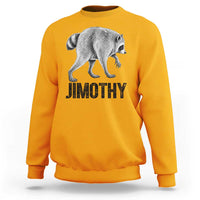 Viral Seattle Jimothy the Raccoon Sweatshirt Vintage Trash Panda Meme Graphic