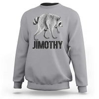 Viral Seattle Jimothy the Raccoon Sweatshirt Vintage Trash Panda Meme Graphic