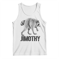 Viral Seattle Jimothy the Raccoon Tank Top Vintage Trash Panda Meme Graphic