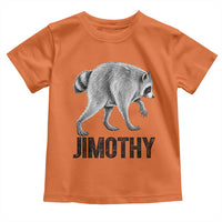 Viral Seattle Jimothy the Raccoon Toddler T Shirt Vintage Trash Panda Meme Graphic