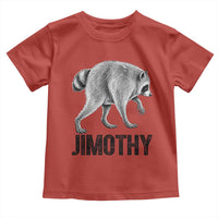 Viral Seattle Jimothy the Raccoon Toddler T Shirt Vintage Trash Panda Meme Graphic