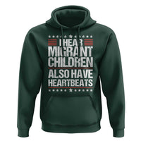 I Hear Migrant Children Also Have Heartbeats Hoodie Vintage Stars Human Rights Social Justice