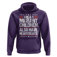 I Hear Migrant Children Also Have Heartbeats Hoodie Vintage Stars Human Rights Social Justice