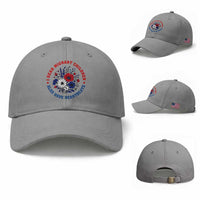 I Hear Migrant Children Also Have Heartbeats Baseball Cap Patriotic Red White Blue Floral Human Rights