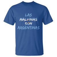 Patriotic Las Malvinas Son Argentinas Flag T Shirt Argentine Heritage Sun of May Argentina Sovereignty