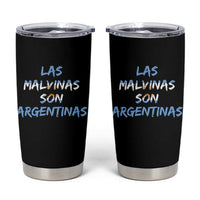 Patriotic Las Malvinas Son Argentinas Flag Tumbler Cup Argentine Heritage Sun of May Argentina Sovereignty