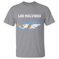Las Malvinas Island Map Flag Graphic T Shirt Patriotic Sovereignty Argentine Heritage Sun of May Pride