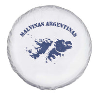 Retro Malvinas Argentinas Distressed Map Graphic Spare Tire Cover Argentine Island Sovereignty Heritage Pride