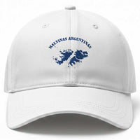 Retro Malvinas Argentinas Distressed Map Graphic Baseball Cap Argentine Island Sovereignty Heritage Pride