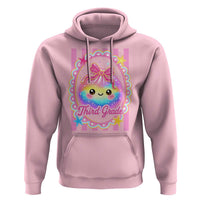 Kawaii Third Grade Glitter Dumpling Printed Graphic Hoodie Cute First Day Back To School for Students Teachers
