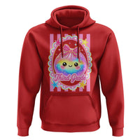 Kawaii Third Grade Glitter Dumpling Printed Graphic Hoodie Cute First Day Back To School for Students Teachers