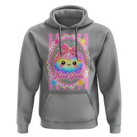 Kawaii Third Grade Glitter Dumpling Printed Graphic Hoodie Cute First Day Back To School for Students Teachers