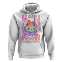 Kawaii Third Grade Glitter Dumpling Printed Graphic Hoodie Cute First Day Back To School for Students Teachers