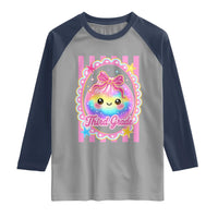 Kawaii Third Grade Glitter Dumpling Printed Graphic Raglan Shirt Cute First Day Back To School for Students Teachers