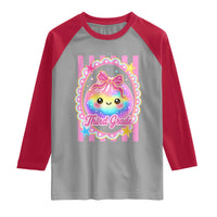 Kawaii Third Grade Glitter Dumpling Printed Graphic Raglan Shirt Cute First Day Back To School for Students Teachers