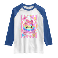 Kawaii Third Grade Glitter Dumpling Printed Graphic Raglan Shirt Cute First Day Back To School for Students Teachers