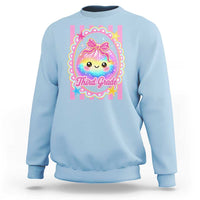 Kawaii Third Grade Glitter Dumpling Printed Graphic Sweatshirt Cute First Day Back To School for Students Teachers