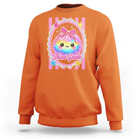 Kawaii Third Grade Glitter Dumpling Printed Graphic Sweatshirt Cute First Day Back To School for Students Teachers