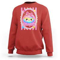 Kawaii Third Grade Glitter Dumpling Printed Graphic Sweatshirt Cute First Day Back To School for Students Teachers