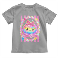 Kawaii Third Grade Glitter Dumpling Printed Graphic Toddler T Shirt Cute First Day Back To School for Students Teachers
