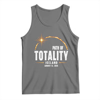 Path of Totality Iceland August 12 2026 Tank Top Total Solar Eclipse Astronomy Travel Gift