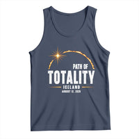 Path of Totality Iceland August 12 2026 Tank Top Total Solar Eclipse Astronomy Travel Gift