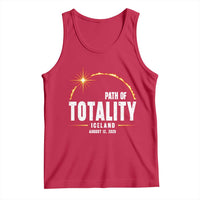 Path of Totality Iceland August 12 2026 Tank Top Total Solar Eclipse Astronomy Travel Gift